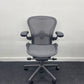 Like New Herman Miller Remastered Aeron Chair Size B With Lumbar Support