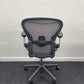 Like New Herman Miller Remastered Aeron Chair Size B With Lumbar Support