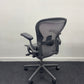 Like New Herman Miller Remastered Aeron Chair Size B With Lumbar Support