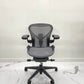 Like New Herman Miller Remastered Aeron Chair Size B Fully Loaded With Posture-Fit SL