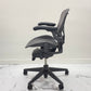 Like New Herman Miller Remastered Aeron Chair Size B Fully Loaded With Posture-Fit SL