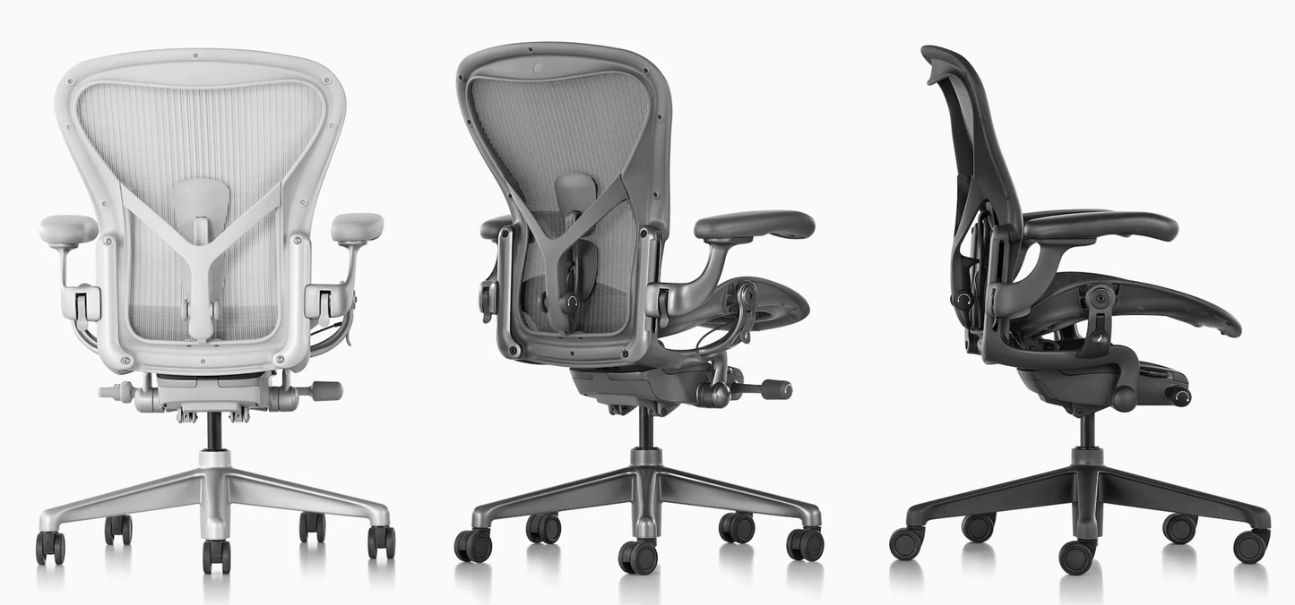 Herman Miller Aeron Chair Size B - Medium REMASTERED VERSION