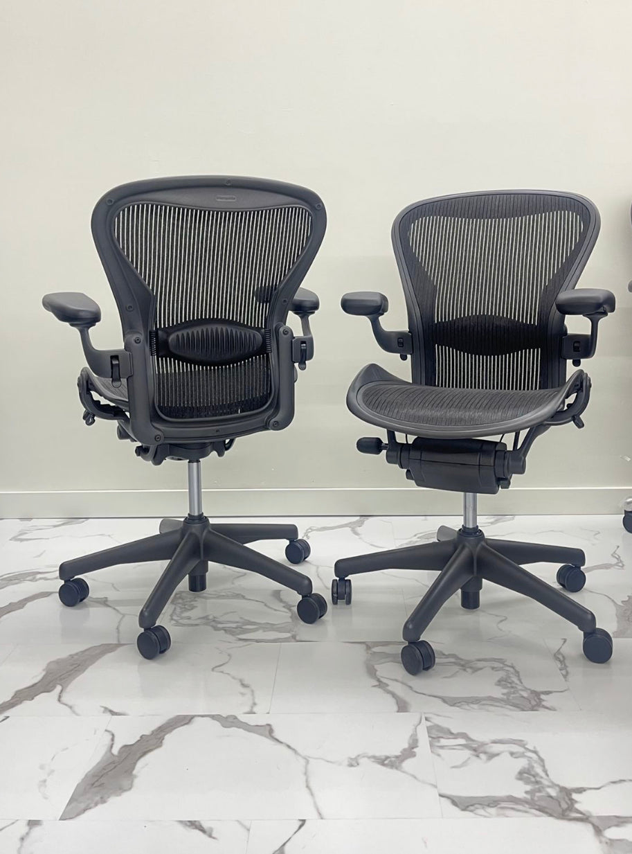 Like New HERMAN MILLER AERON CHAIRS