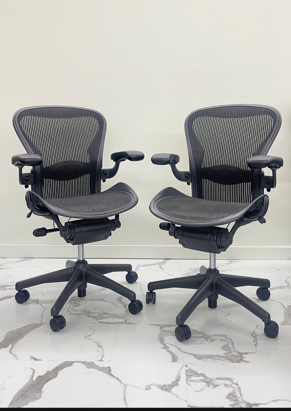 Like New HERMAN MILLER AERON CHAIRS